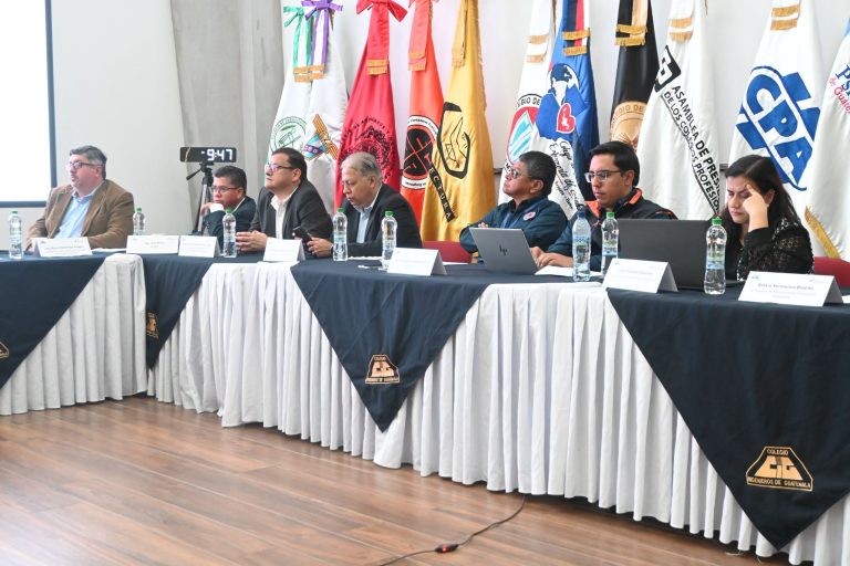 GUATEMALA FORTALECE ACCIONES ANTE EL RIESGO SÍSMICO DURANTE MESA TÉCNICA NO.3